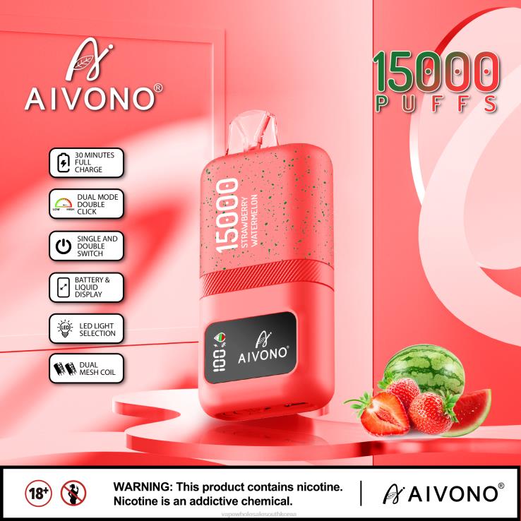 Aivono AIM magic 15000 딸기 수박 - LTV4658 South Korea Vape Shop