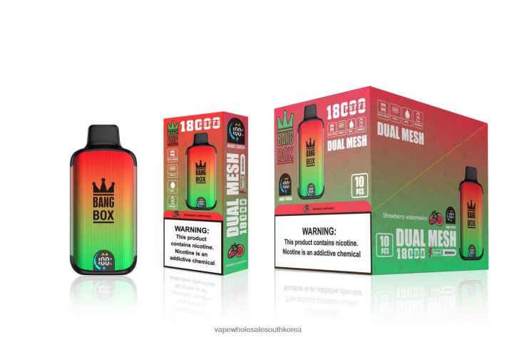 Bang Box 18000 퍼프 4L48288 - E Cigarette Seoul 딸기 수박