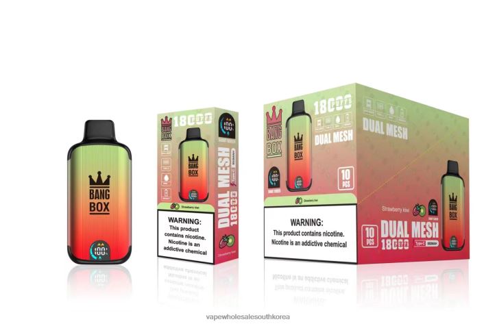 Bang Box 18000 퍼프 4L48292 - Vape South Korea 딸기 키위