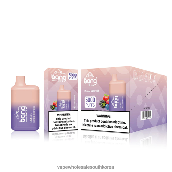 Bang Box BC5000 4L48287 - E Cigarette South Korea 일회용의