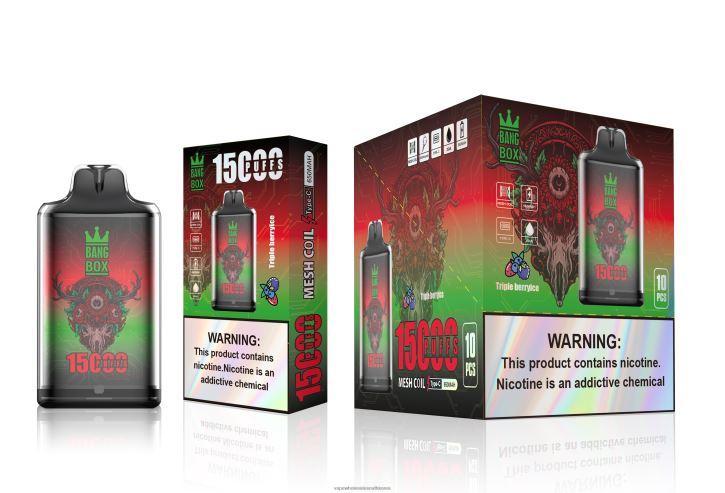 Bang Box s1-15000 퍼프 4L482104 - E Cigarette Seoul 트리플베리 아이스