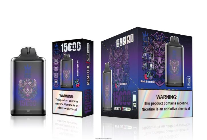 Bang Box s1-15000 퍼프 4L482110 - South Korea Vape Shop 블랙 드래곤 아이스