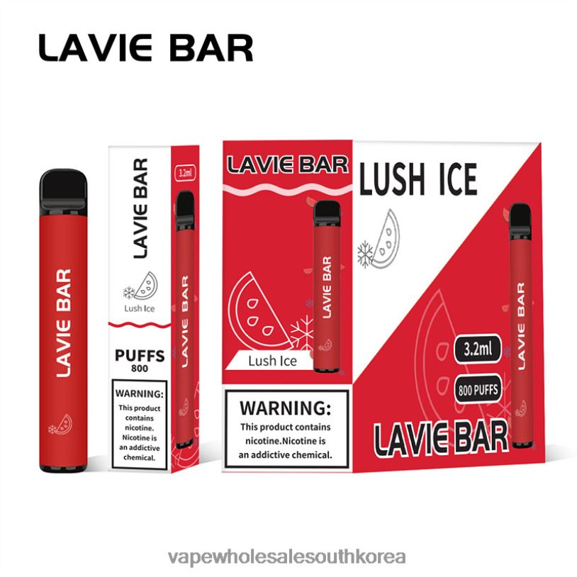 LAVIE BAR 800 퍼프 PR2FN308 | Vape South Korea 무성한 얼음