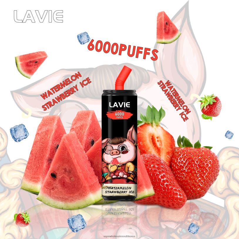 LAVIE Coke BAR 6000 퍼프 PR2FN267 | E Cigarette Seoul 수박 딸기 얼음