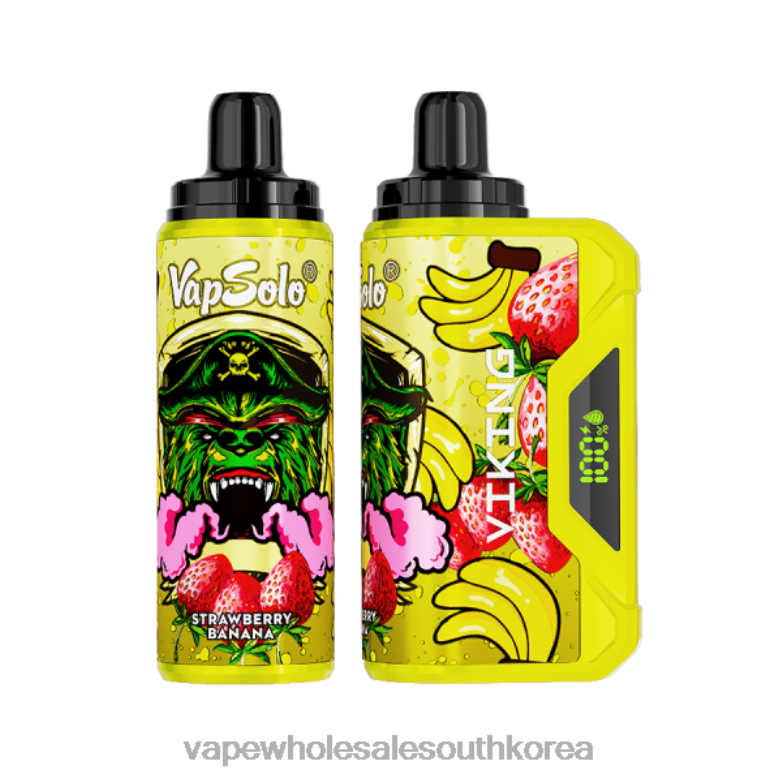 Vape South Korea 86BB2137 Vapsolo VIKING 일회용 베이프 딸기 바나나