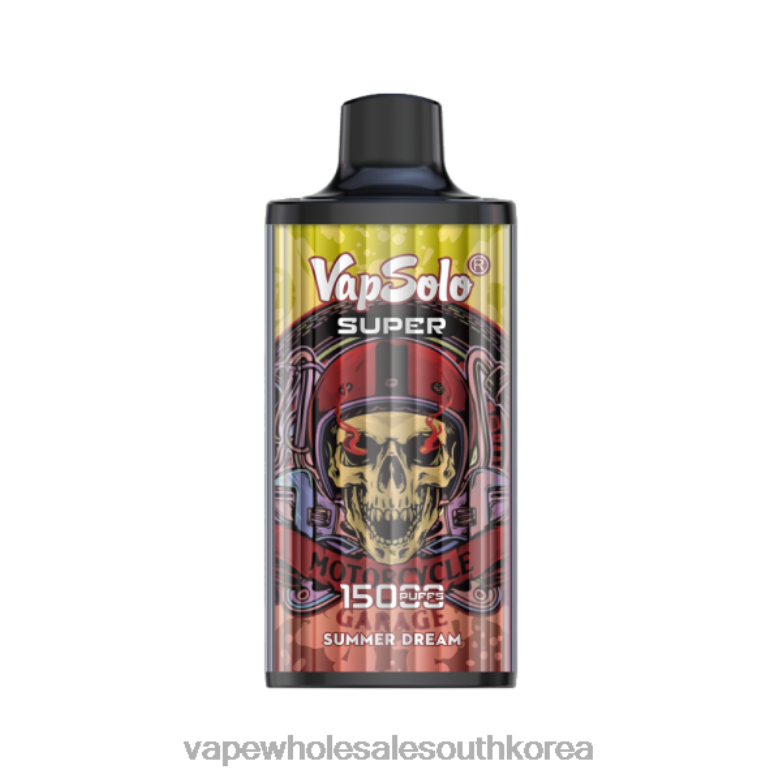 Vape Wholesale South Korea 86BB2118 Vapsolo SUPER 일회용 베이프 여름 꿈