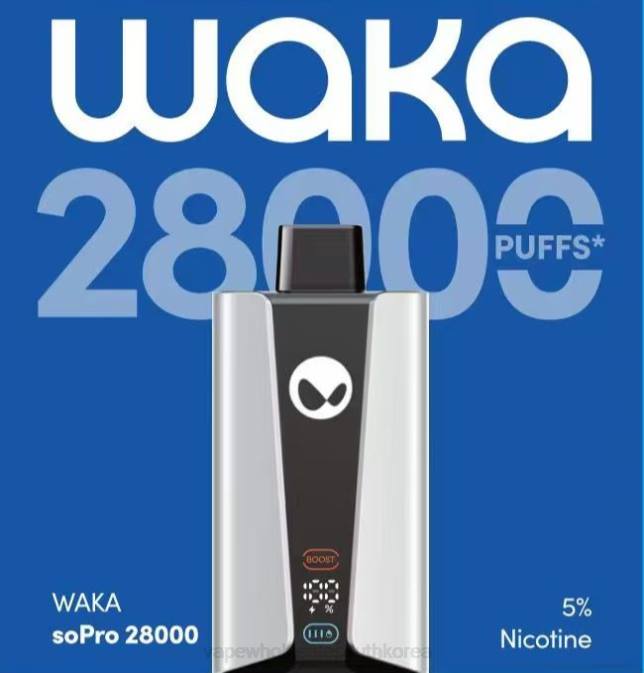 South Korea Vape Shop 6N8431 - 다양한 맛 RELX WAKA SoPro 28000